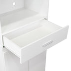 Módulo Microondas Ankara, Blanco, con Cuatro Puertas Abatibles y Amplio Espacio Para Almacenamiento - vista 12