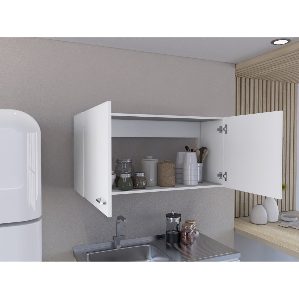 Mueble Superior Cocina Napoles 100 Cm, Blanco, con Gran Capacidad de Almacenamiento - vista 4
