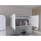 Mueble Superior Cocina Napoles 100 Cm, Blanco, con Gran Capacidad de Almacenamiento - vista 4
