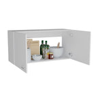 Mueble Superior Cocina Napoles 100 Cm, Blanco, con Gran Capacidad de Almacenamiento - vista 2
