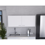 Mueble Superior Cocina Napoles 120 Cm, Blanco, con Gran Capacidad de Almacenamiento - vista 3