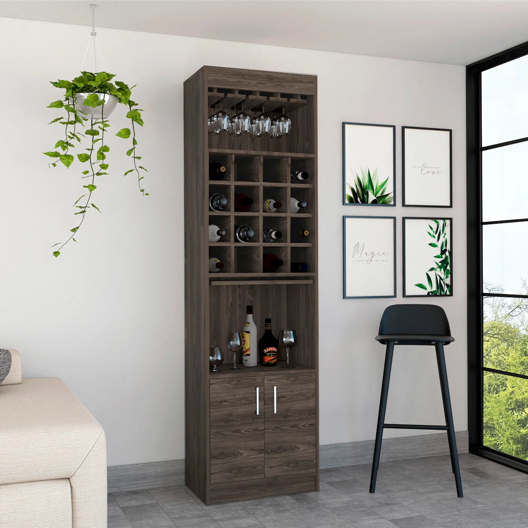 Bar Alto Kava Beijing - Coñac / Blanco