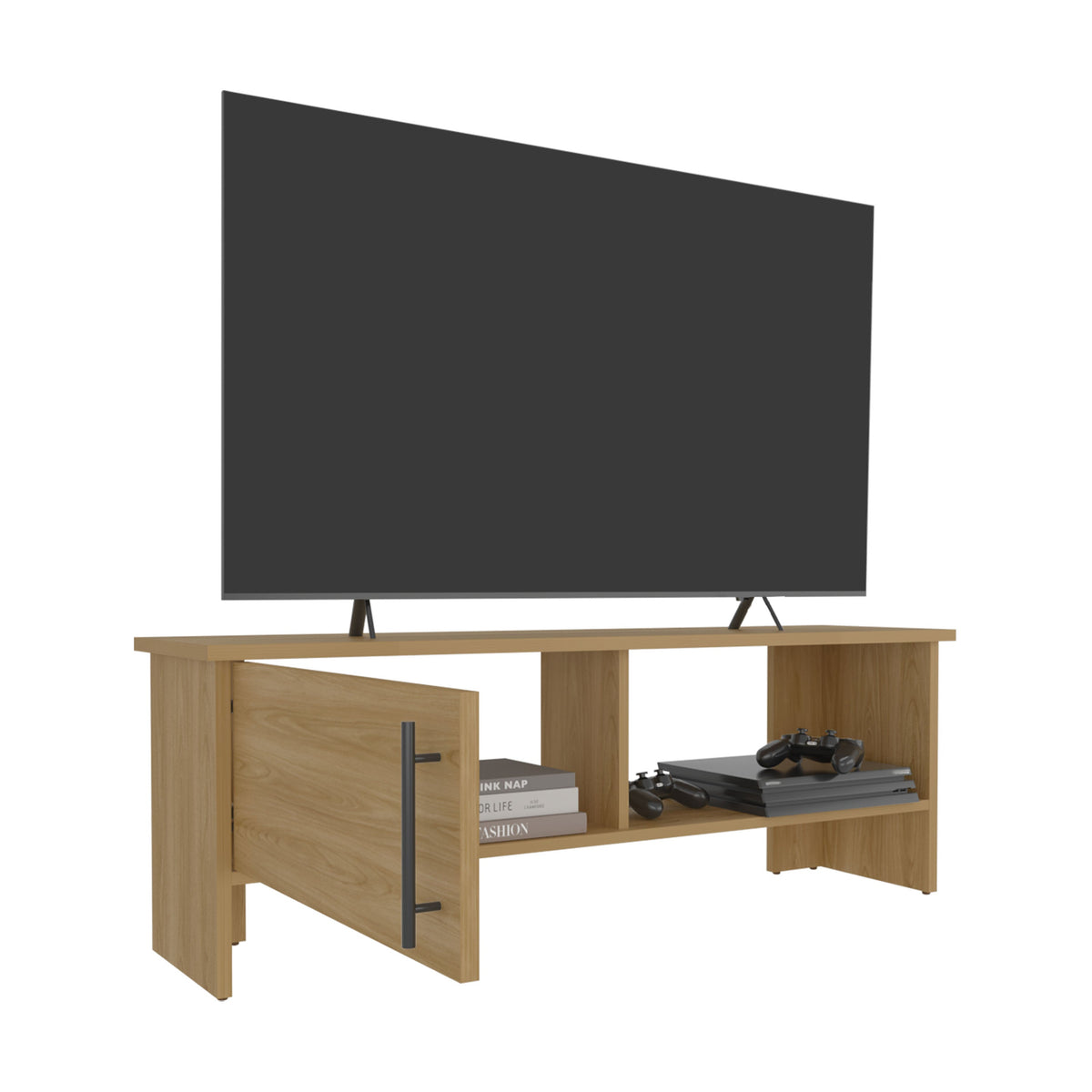 Rack Tv 65" Navia 1 Puerta, Fresno - vista 3