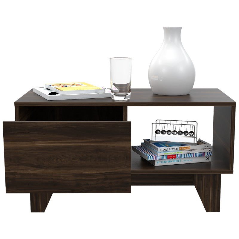 Mesa de Centro Portanova, Habano, con un cajón multiusos - vista 5