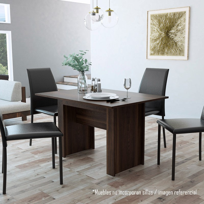 Mesa de Comedor Classic, Habano, para cuatro puestos 120 - vista 1