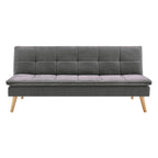 Mons Futón Sky Q11 3 Cuerpos Gris Oscuro
