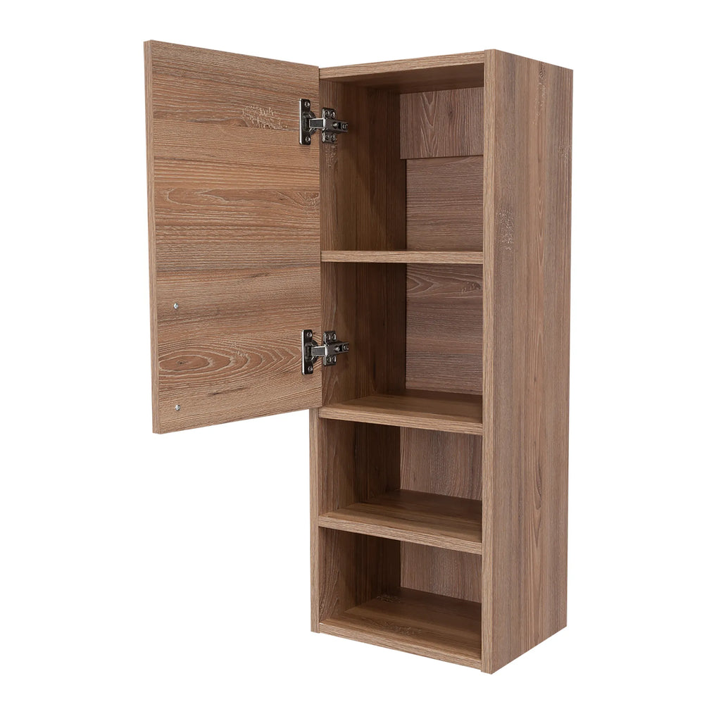 Mueble Auxiliar Muro Baño Barcelona 1 Puerta - Miel