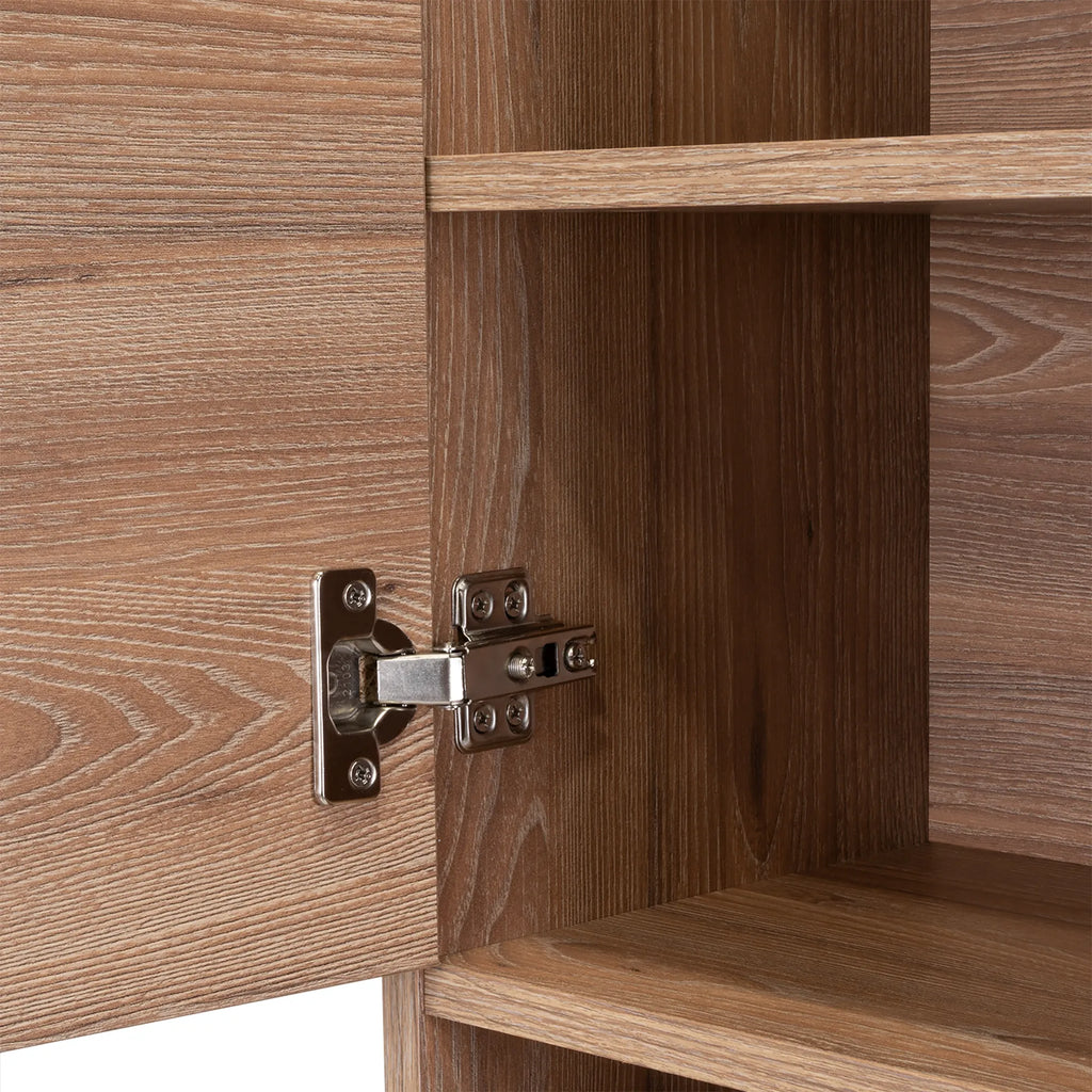 Mueble Auxiliar Muro Baño Barcelona 1 Puerta - Miel