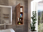 Mueble Auxiliar Muro Baño Barcelona 1 Puerta - Miel