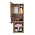 Mueble Auxiliar Muro Baño Barcelona 1 Puerta - Miel