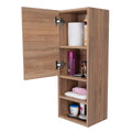 Mueble Auxiliar Muro Baño Barcelona 1 Puerta - Miel