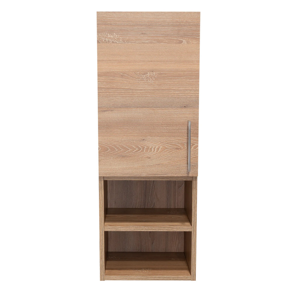 Mueble Auxiliar Muro Baño Barcelona 1 Puerta - Miel