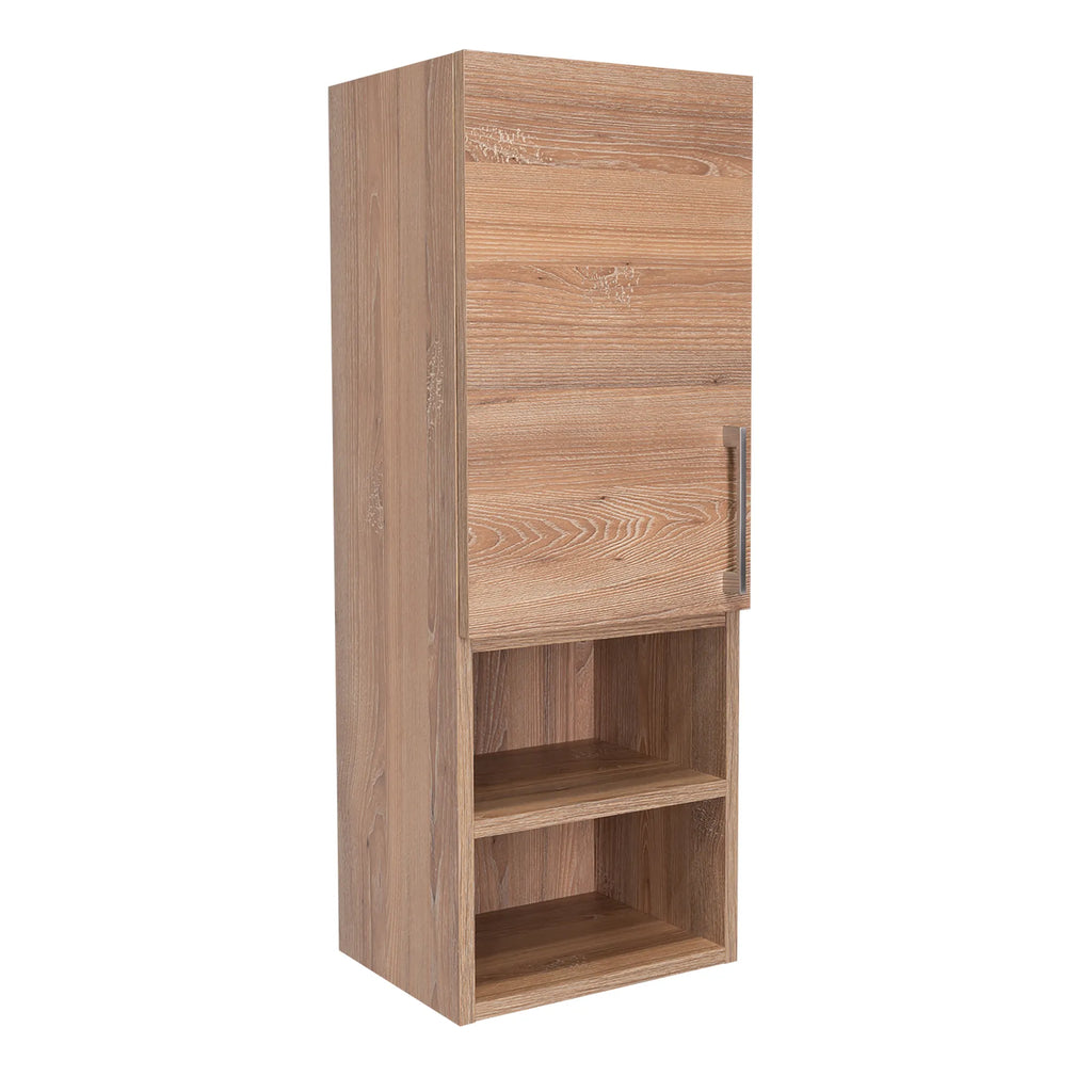 Mueble Auxiliar Muro Baño Barcelona 1 Puerta - Miel