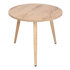 Mesa de Centro Zohi, Macadamia, con Diseño Redondo - vista 5