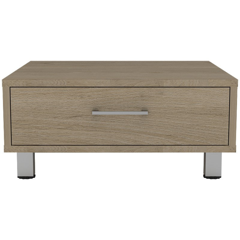 Mesa de Centro Beijing, Rovere, con un cajón - vista 4