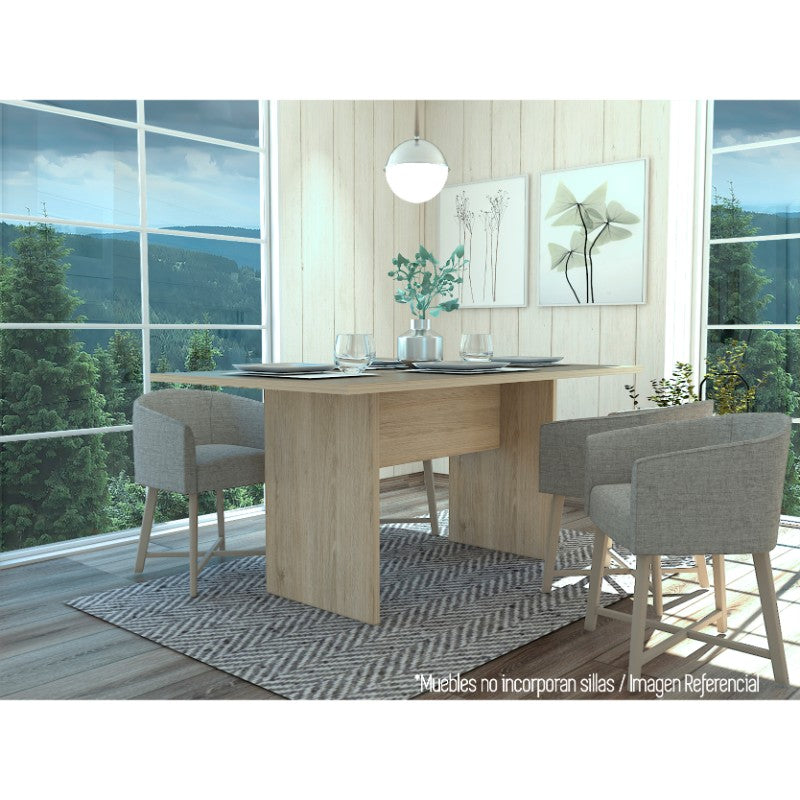 Mesa de Comedor, Beijing, Rovere, para cuatro puestos - vista 2