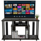 Mesa Lannes, Wengue, con capacidad para televisor de hasta 50 pulgadas - vista 3