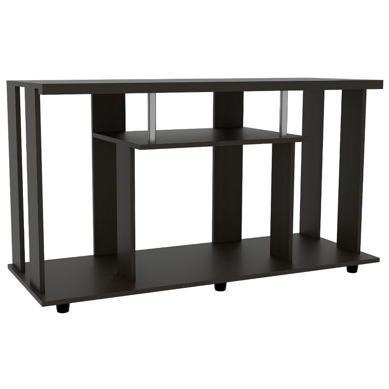 Mesa Lannes, Wengue, con capacidad para televisor de hasta 50 pulgadas - vista 5