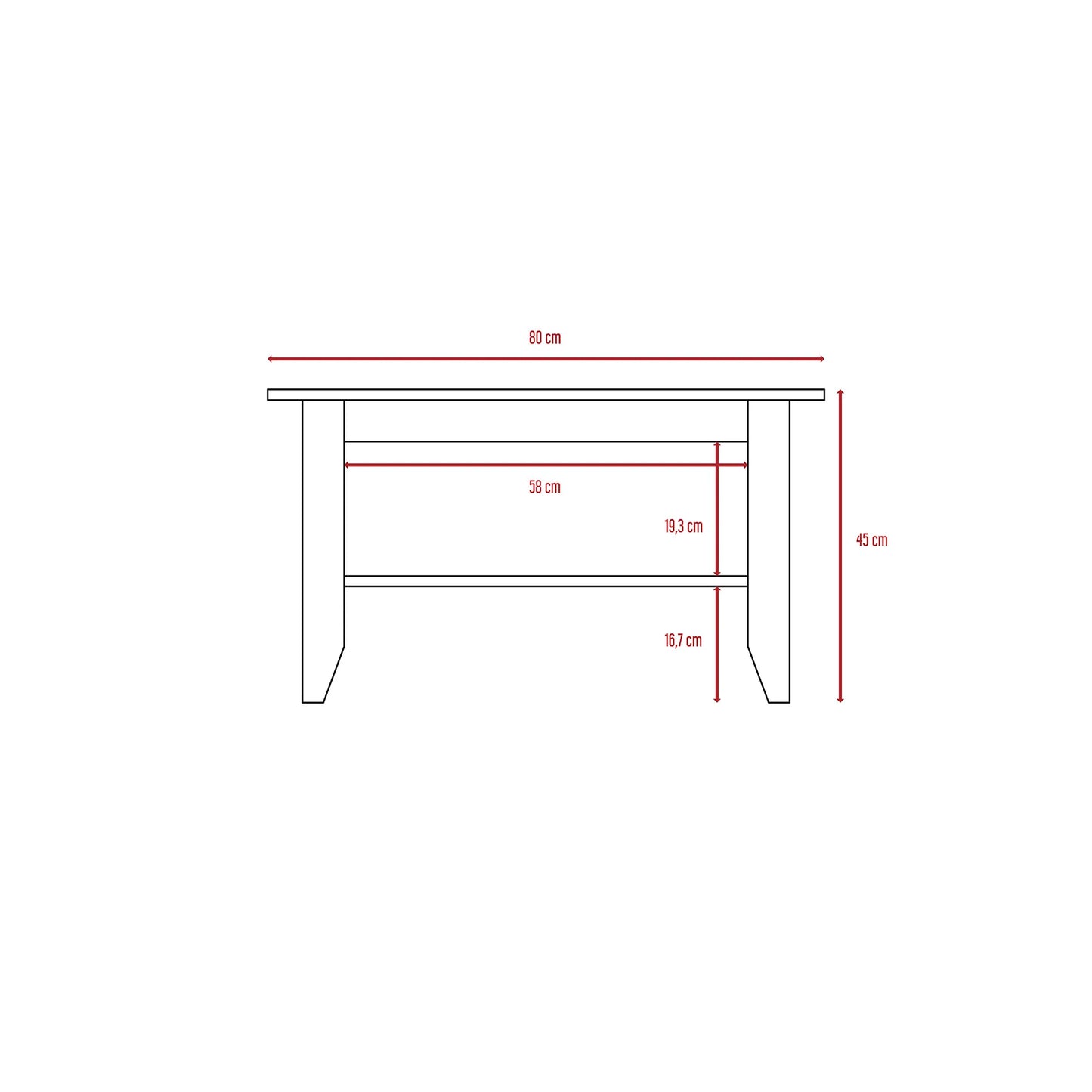 Mesa De Centro Essential - Wengue