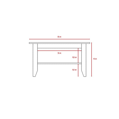 Mesa De Centro Essential - Wengue