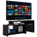 Mesa para TV Bengala, Wengue, con capacidad para televisor de 47 pulgadas - vista 1