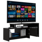 Mesa para TV Bengala, Wengue, con capacidad para televisor de 47 pulgadas - vista 1