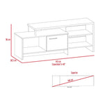 Mesa para TV Bengala, Wengue, con capacidad para televisor de 47 pulgadas - vista 7