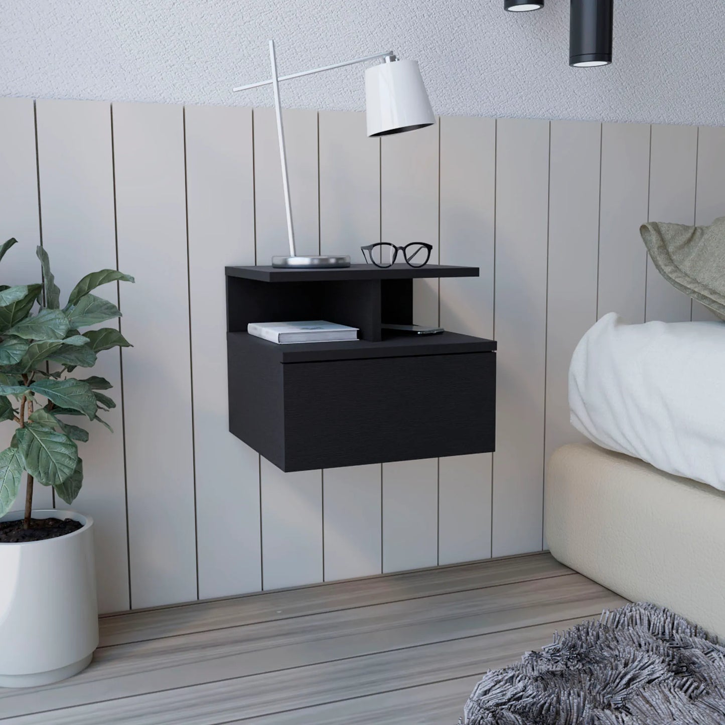 Velador Flotante Dreams 1C - Wengue