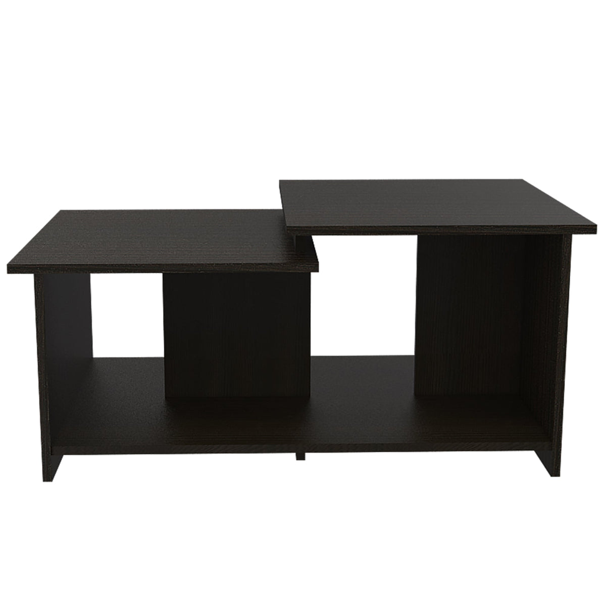 Mesa de Centro Wema Alto, Wengue, con Amplio Espacio Ideal Para Ubicar Decoraciones - vista 3