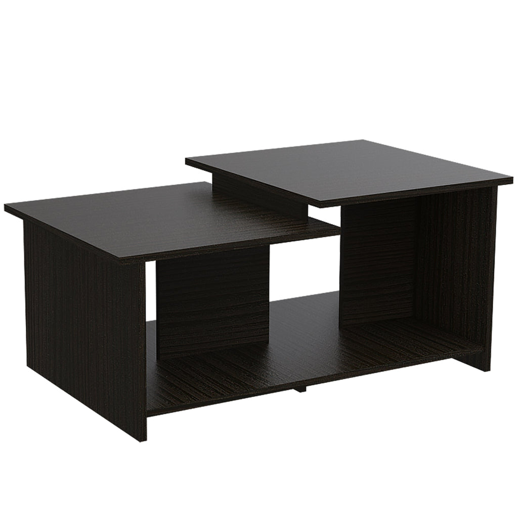 Mesa de Centro Wema Alto, Wengue, con Amplio Espacio Ideal Para Ubicar Decoraciones - vista 5