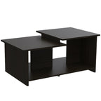Mesa de Centro Wema Alto, Wengue, con Amplio Espacio Ideal Para Ubicar Decoraciones - vista 5
