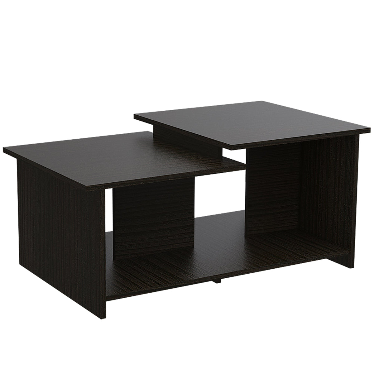 Mesa de Centro Wema Alto, Wengue, con Amplio Espacio Ideal Para Ubicar Decoraciones - vista 5