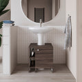 Mueble Basic Para Baño Una Puerta, Color Milan Y Blanco - vista 1