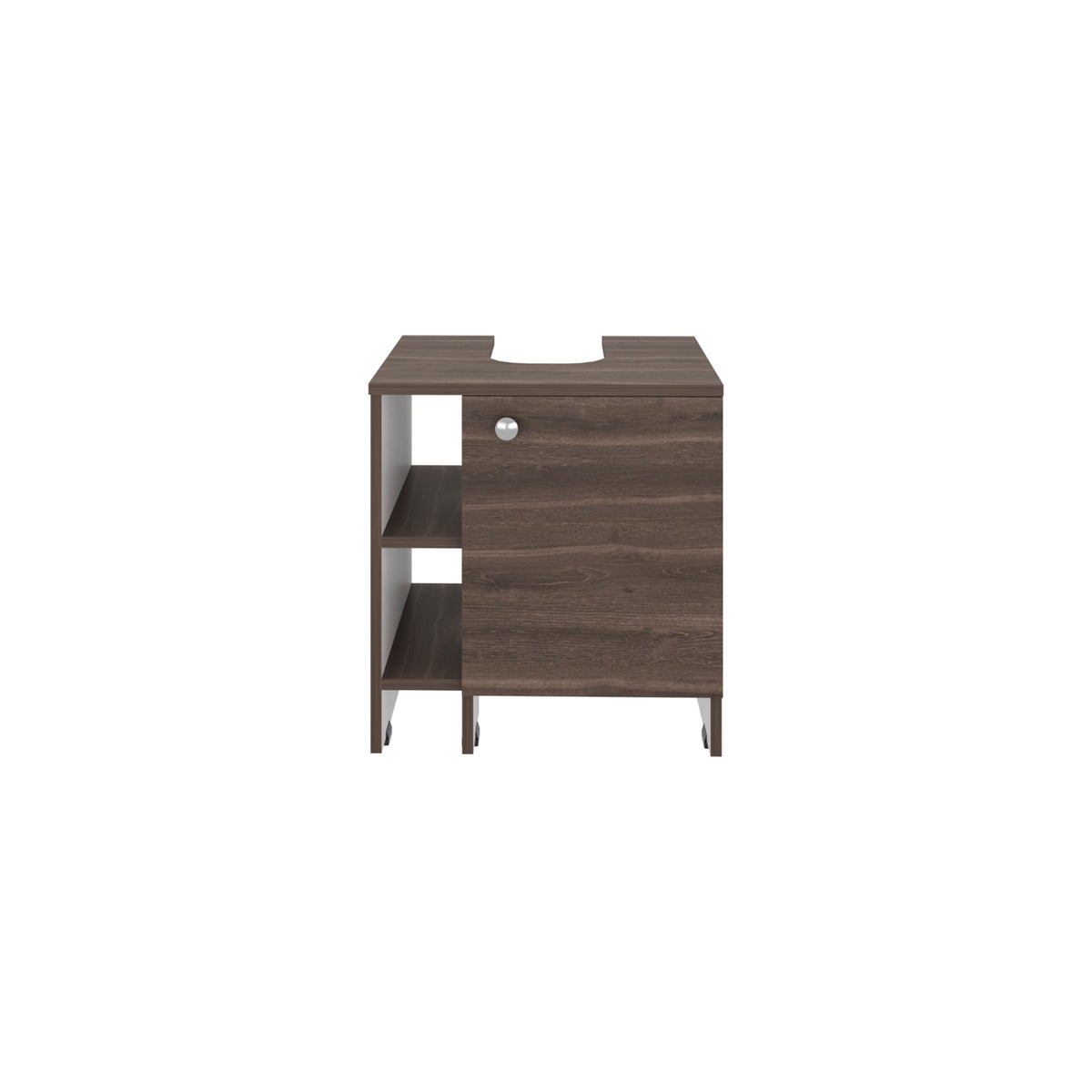 Mueble Basic Para Baño Una Puerta, Color Milan Y Blanco - vista 5