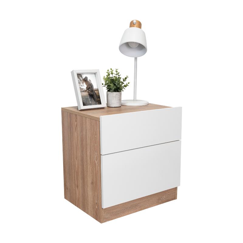 Vaelador Nebrask, Miel y Blanco, con Un Cajón Organizador - vista 4