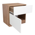 Vaelador Nebrask, Miel y Blanco, con Un Cajón Organizador - vista 8
