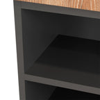 Mueble Auxiliar Muro Baño Madrid 1 Puerta - Miel / Plomo