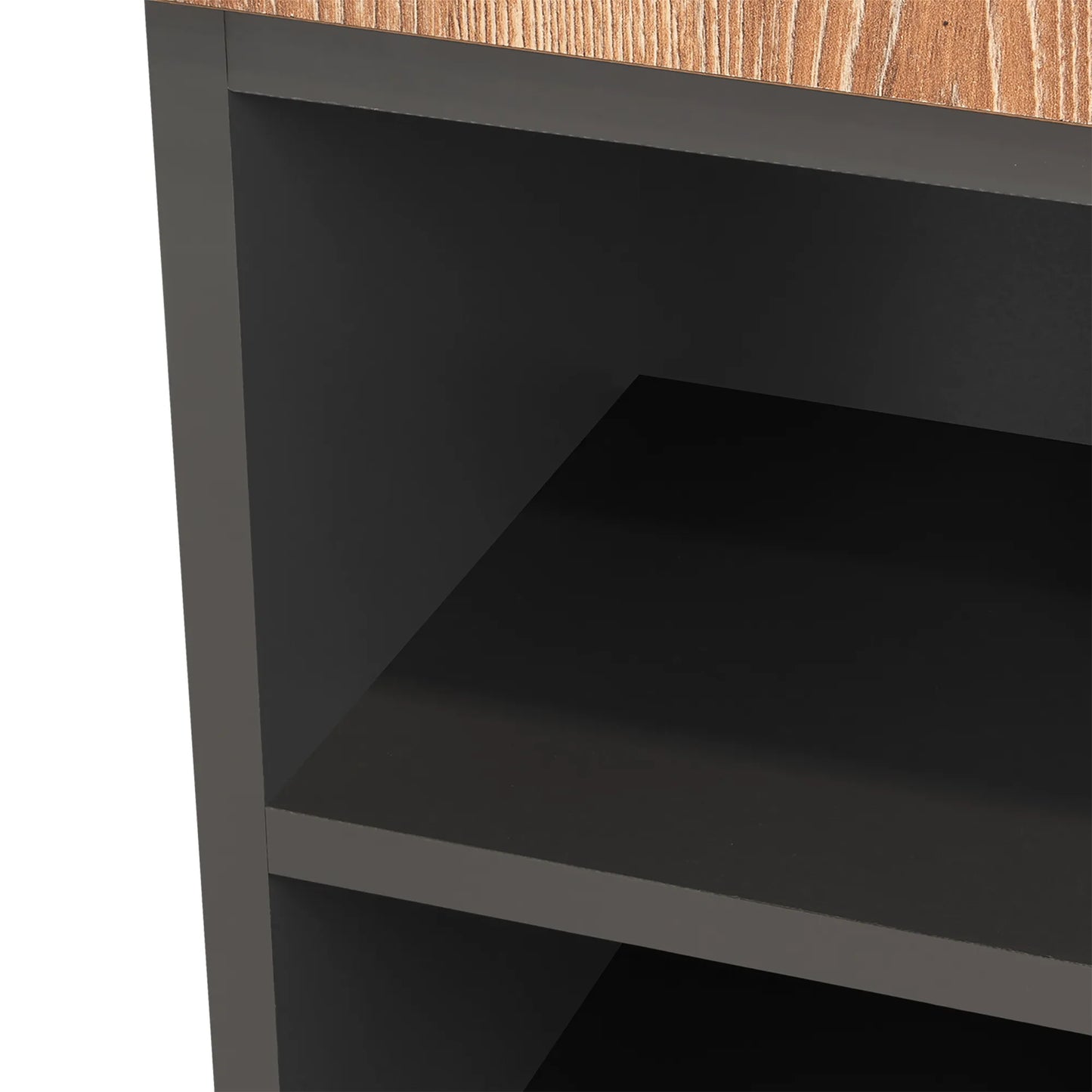 Mueble Auxiliar Muro Baño Madrid 1 Puerta - Miel / Plomo