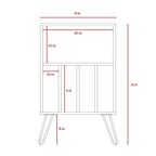Mueble Funcional Vassel - Miel / Plomo