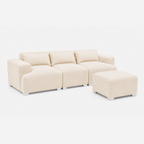 MONS Cala Sofá Modular 3 Cuerpos + Pouf
