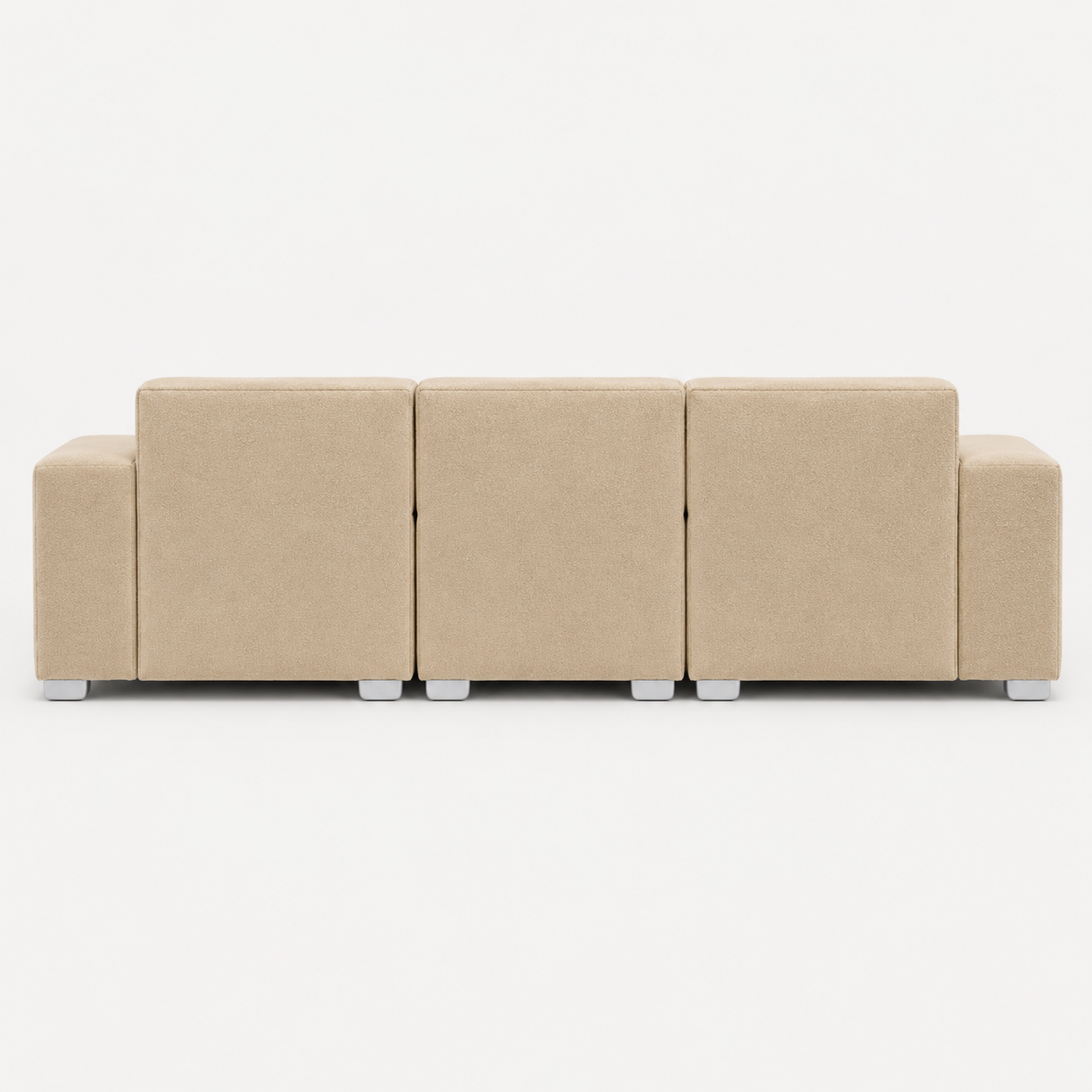 MONS Cala Sofá Modular 3 Cuerpos + Pouf