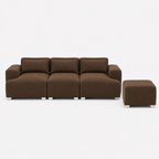 MONS Cala Sofá Modular 3 Cuerpos + Pouf