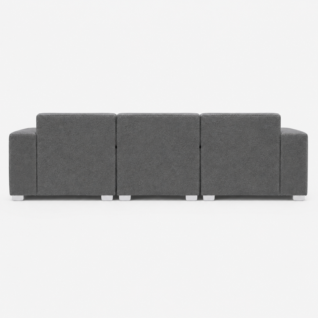 MONS Cala Sofá Modular 3 Cuerpos + Pouf