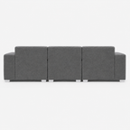 MONS Cala Sofá Modular 3 Cuerpos + Pouf