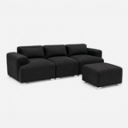 MONS Cala Sofá Modular 3 Cuerpos + Pouf