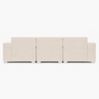 MONS Cala Sofá Modular 3 Cuerpos + 2 Pouf