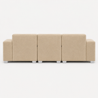 MONS Cala Sofá Modular 3 Cuerpos + 2 Pouf