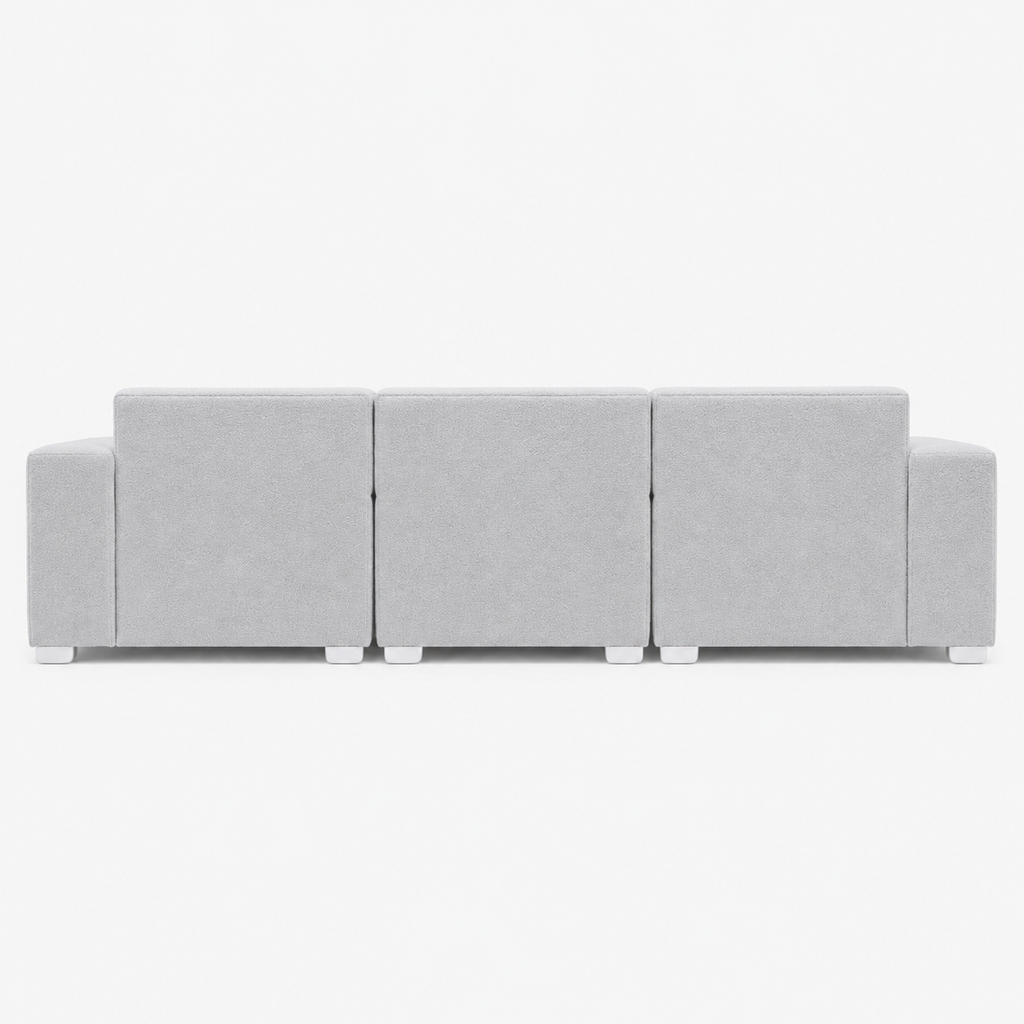 MONS Cala Sofá Modular 3 Cuerpos + 2 Pouf