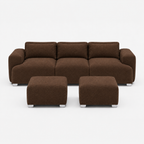 MONS Cala Sofá Modular 3 Cuerpos + 2 Pouf