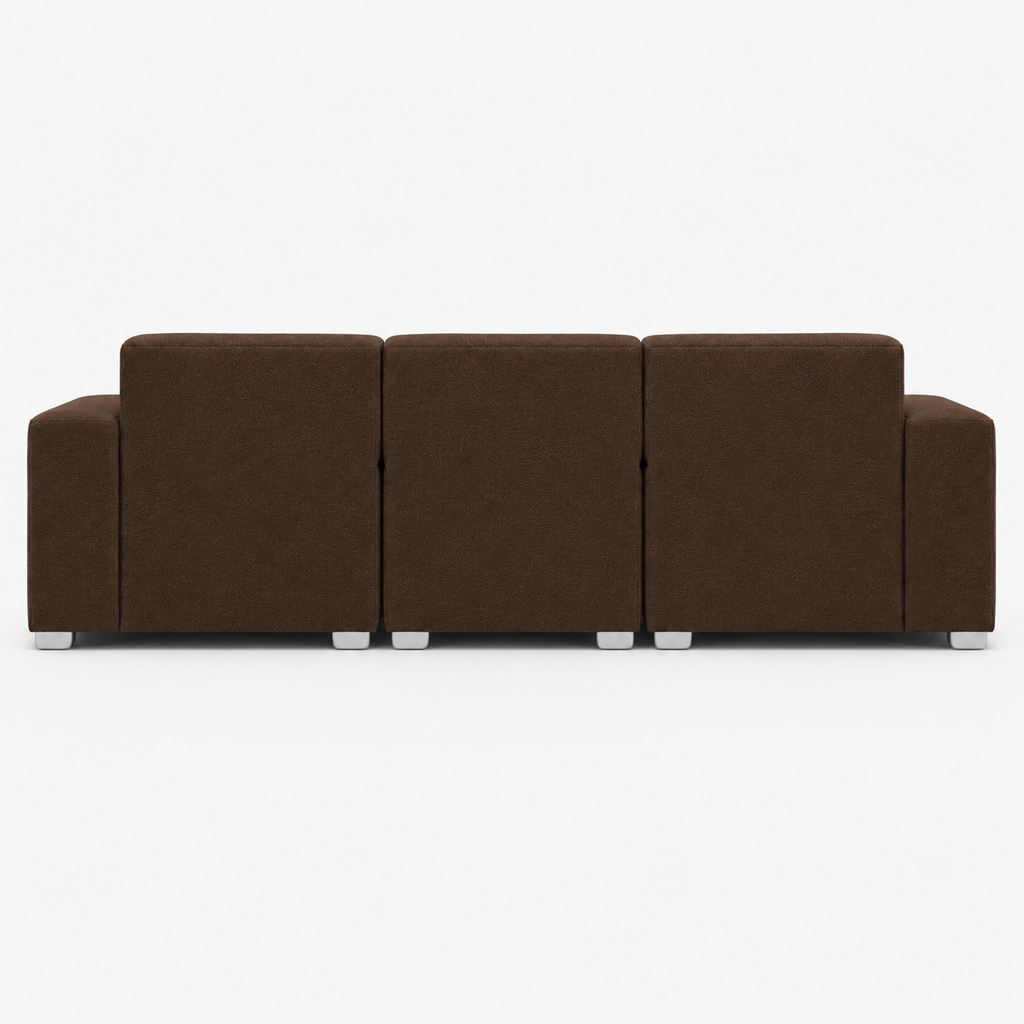 MONS Cala Sofá Modular 3 Cuerpos + 2 Pouf